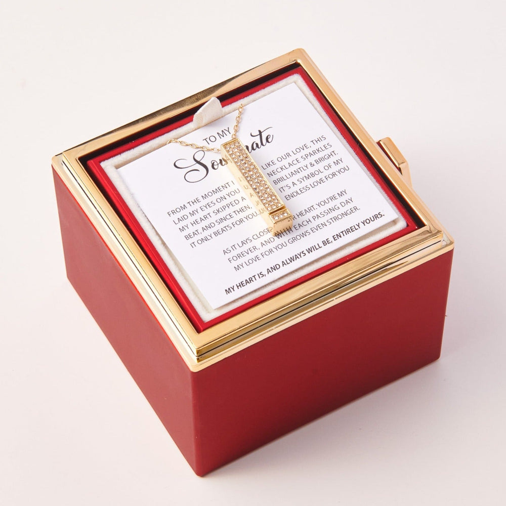To My Soulmate – Spin of Love Rotating Rose Box