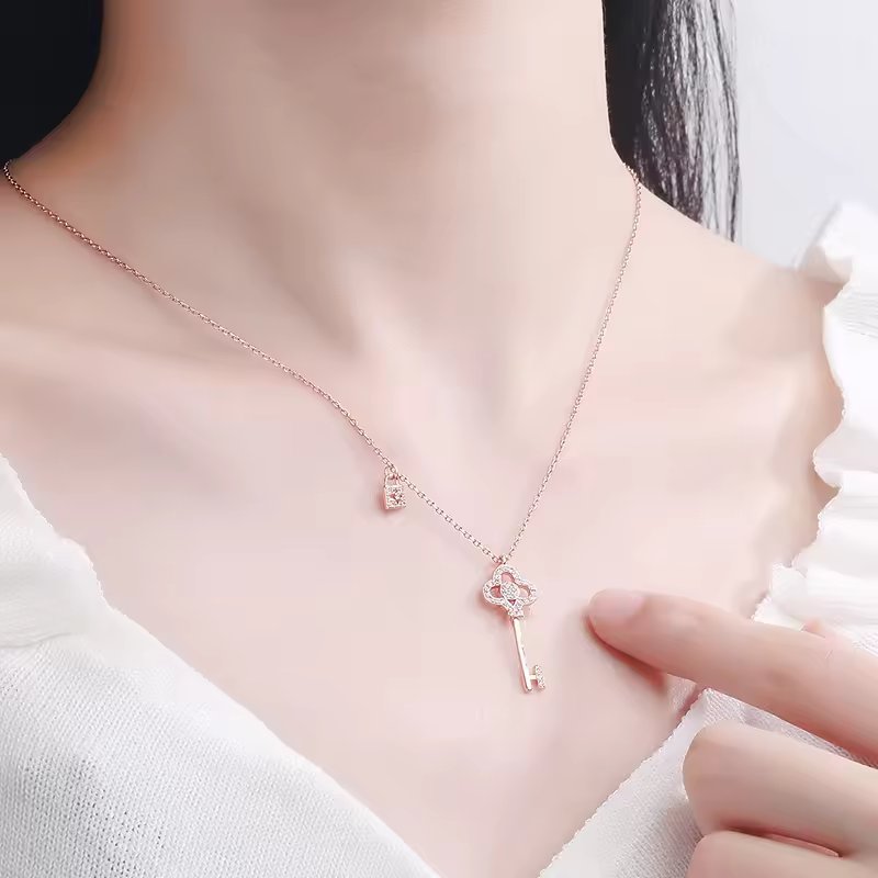 The Key To My Heart Necklace Gift Set