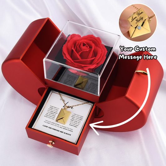 Forever Yours – Personalised Love Letter Necklace