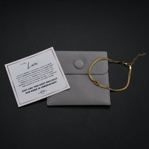 Forever Bond – Knot Bracelet