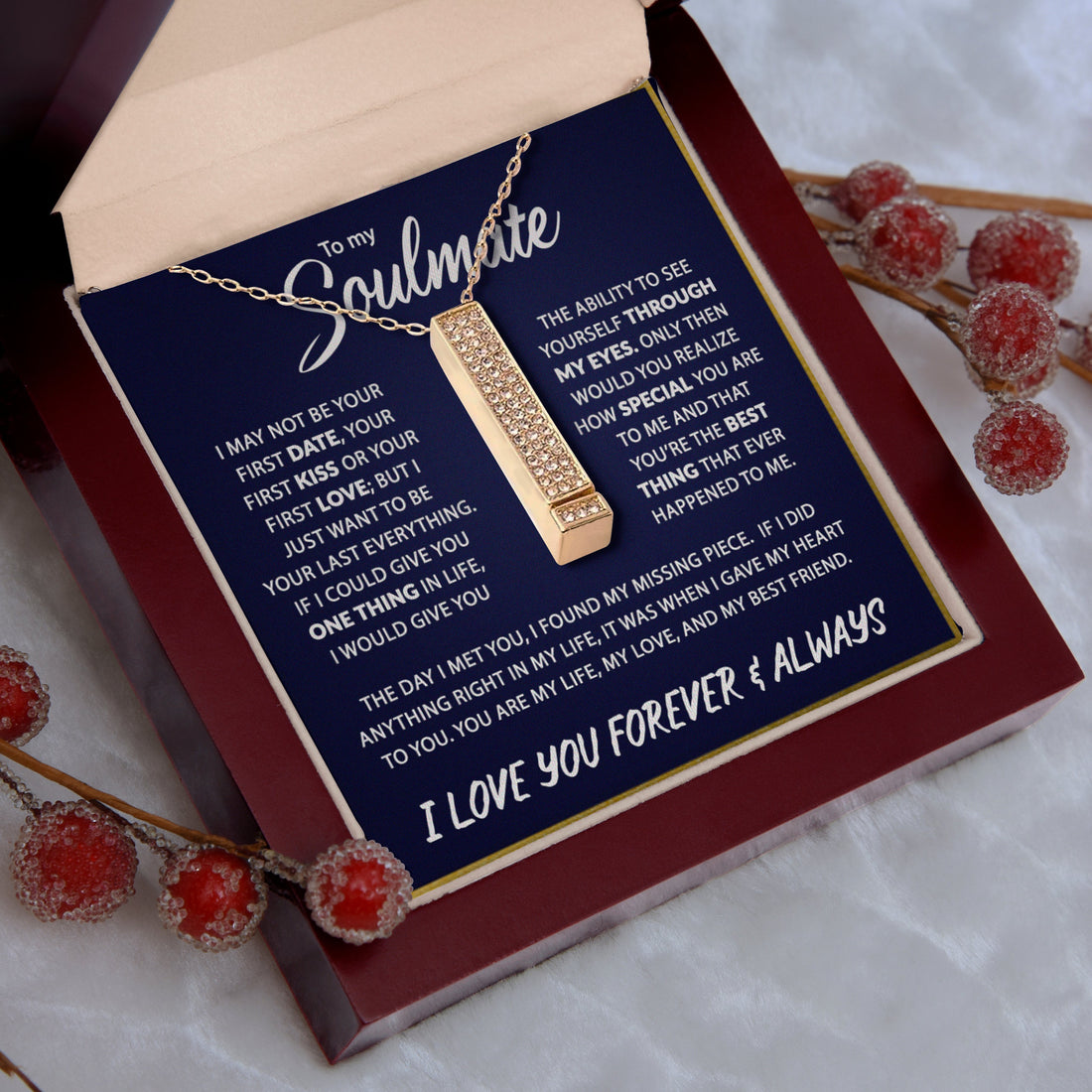 Everlasting Love – Hidden "I Love You" Necklace